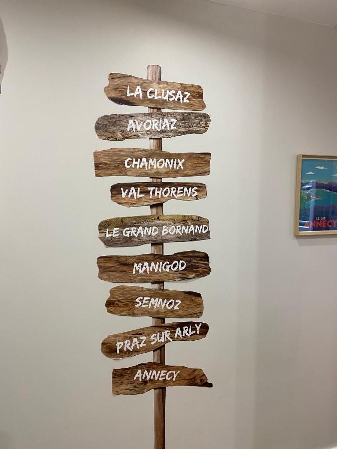 Le Malaga - Parking & Balcon, A 500M Du Lac ! アヌシー エクステリア 写真